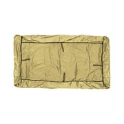 Outdoor Swing Canopy Replacement Cover 3 Seater 191x120x18cm/75x47x7'' Universal Patio Swing Cover,Waterproof Replacement Canopy Top Cover for Garden Swing Chair Patio Hammock